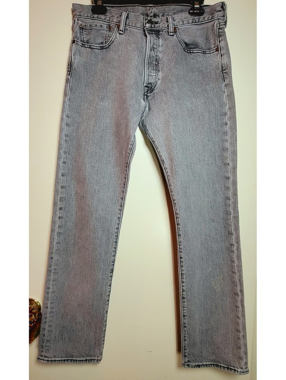 Levi's Light Wash Denim Jeans with Button Fly 31/30